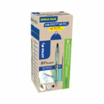 Pilot B2P Ecoball Greenpack Ballpoint Pens/Refills 10 Pens + 10 Refills Black (Pack of 20) 313191058