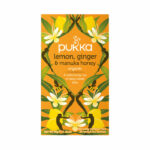 Pukka Lemon Ginger and Manuka Tea Bags (Pack of 20) P5049