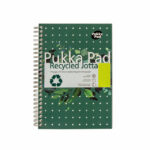 Pukka Pad Recycled Ruled Wirebound Notebook 110 Pages A5 (3 Pack) RCA5110