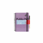 Pukka Pad Executive Ruled Wirebound Project Book A5 (3 Pack) 6336-MET