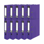 Pukka Brights Lever Arch File A4 Purple (10 Pack) BR-7762