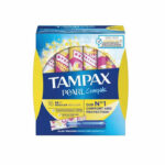 Tampax Compak Pearl Regular Applicator Tampons Boxed x16 (Pack of 4) C006298