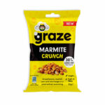 Graze Marmite Crunch Bag 52g (Pack of 18) 3249