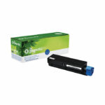 Respectful OKI Replacement LaserJet Toner Cartridge Black 45807102 B412-BPE