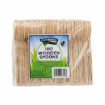 Caterpack Enviro Wooden Spoons (Pack of 100) RY10569