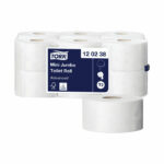 Tork T2 Mini Jumbo Toilet Roll 2-Ply (12 Pack) 120238