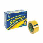 Sellotape Original Golden Tape 48mmx66m (6 Pack) 1443304