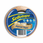 Sellotape Brown Parcel Tape 48mmx50m (8 Pack) 1760686