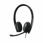 Sennheiser Epos Adapt 165 UC Stereo USB Headset with 3.5mm Jack Black 1000916