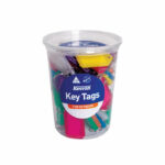 Kevron Standard Key Tags Assorted (Pack of 50) ID5TUB50ASST
