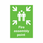 Safety Sign Fire Assembly Point A2 PVC FR04548R