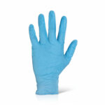 Click Nitrile Powder Free Disposable Gloves (Pack of 1000) Blue L