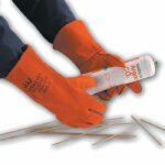 Polyco Weldmaster Welding Gauntlet Chrome Leather Large LW93