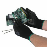 PolyCo Matrix P Nylon Grip Gloves Size 8 Black (Pack of 12) 402-MAT