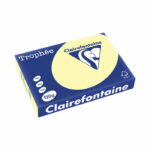 Trophee Colour Paper A4 Canary Yellow 120gsm (Pack of 250) 1248P240C