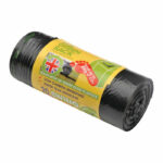 Swing Bin Liners Recycled 50L Black (20 Pack) 703127