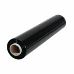 Stretch Wrap Film 400mm x 300m 25 Micron Black 5456