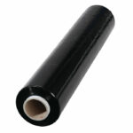 Stretch Wrap Film 400mm x 300m 17 Micron Cast Black 417SB