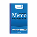 Silvine Carbonless Duplicate Memo Book 210x127mm (6 Pack) 701-T