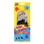 Artbox 12 Natural Artist Brushes (12 Pack) 5126