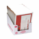 Post Office Postpak Size 1 Bubble Envelope 170x245mm White/Red (Pack of 100) 41630