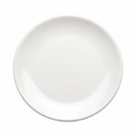 Plate Round 9 Inch 23cm Melamine White (Pack of 6) RD-B004