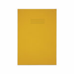 Rhino Exercise Book Plain 48 Pages A4+ Yellow (Pack of 50) VDU048-113-8