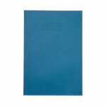 Rhino Exercise Book Plain/12mm Ruled 48 Pages A4+ Blue (Pack of 50) VDU048-561