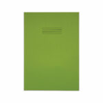 Rhino Exercise Book Plain/12mm Ruled 48 Pages A4+ Green (Pack of 50) VDU048-581