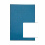 Rhino Exercise Book Plain 80 Pages A4+ Light Blue (Pack of 50) VDU080-161-6