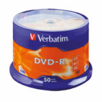 Verbatim 4.7GB 16x Speed Spindle DVD-R (50 Pack) 43548