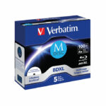 Verbatim M-Disc BD-R XL 100GB 4x (5 Pack) 43834