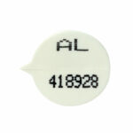 GoSecure Security Seals Numbered Round White (Pack of 500) WSealNO