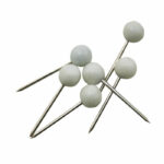 Map Pins White (100 Pack) 26871