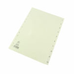 A4 White 1-10 Polypropylene WX01353