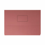 Document Wallet 220gsm Foolscap Pink (Pack of 50) 45917KIN02
