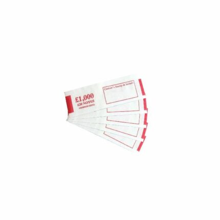 5296401 (Pack of 500) Paper Noteband 1000 of 20 (Pack of 500) 5296401/1210131