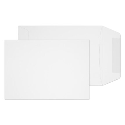 Blake Purely Everyday White Gummed Pocket 162x114mm 90gsm Pack 1000 Code 16920