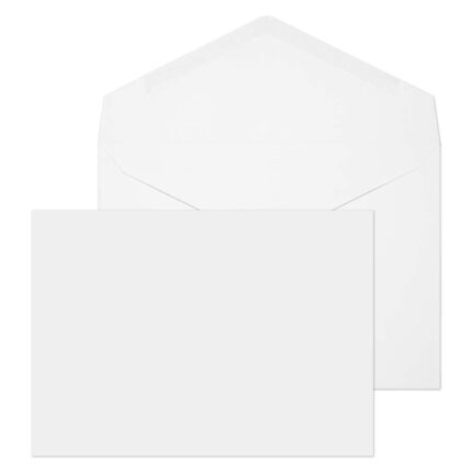 Blake Purely Everyday White Gummed Banker Invitation 162x229mm 100gsm Pack 500 Code 2001