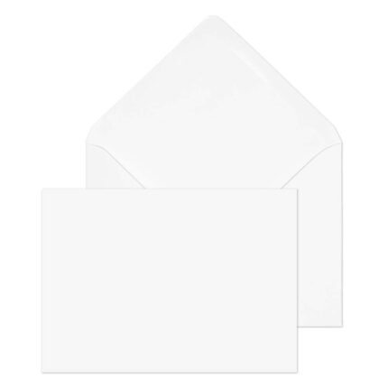 Blake Purely Everyday White Gummed Banker Invitation 121x171mm 90gsm Pack 1000 Code 2007