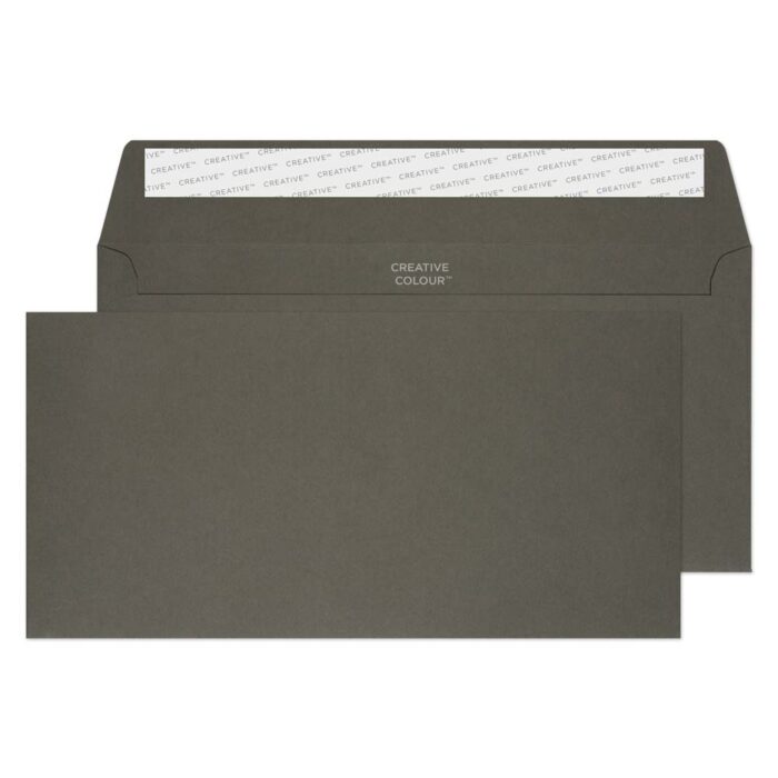 Blake Creative Colour Graphite Grey Peel & Seal Wallet 114x229mm 120gsm Pack 500 Code 224