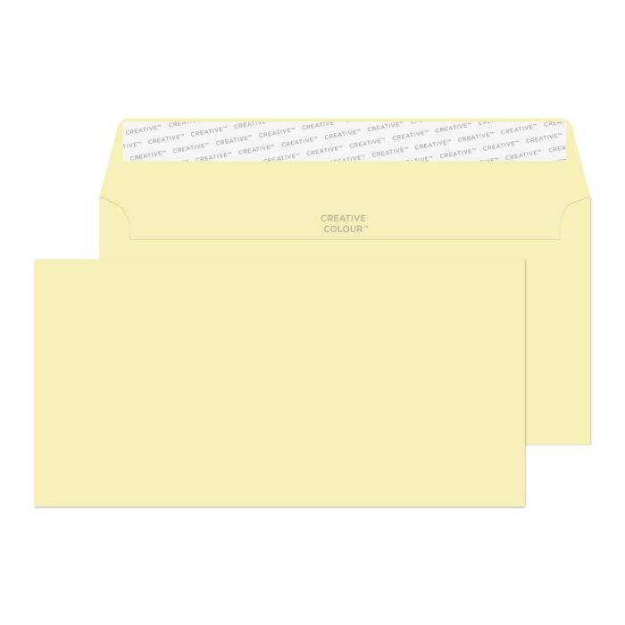 Blake Creative Colour Clotted Cream Peel & Seal Wallet 114x229mm 120gsm Pack 25 Code 25253