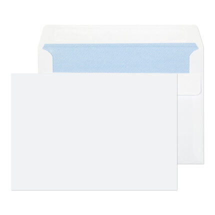 Blake Purely Everyday White Self Seal Wallet 114x162mm 90gsm Pack 1000 Code 2602