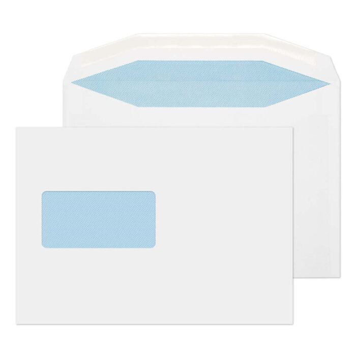 Blake Purely Everyday White Window Gummed Mailer 155x220mm 90gsm Pack 500 Code 2801
