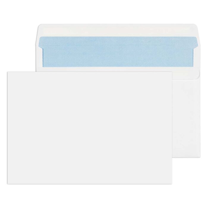 Blake Purely Everyday White Self Seal Wallet 162x238mm 90gsm Pack 500 Code 2807