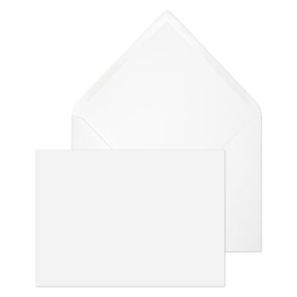 Blake Purely Everyday White Gummed Banker Invitation 162x229mm 120gsm Pack 500 Code 3001