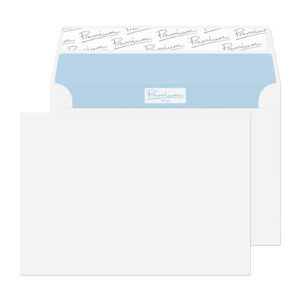 Blake Premium Office Ultra White Wove Peel & Seal Wallet 114x162mm 120gsm Pack 500 Code 31215