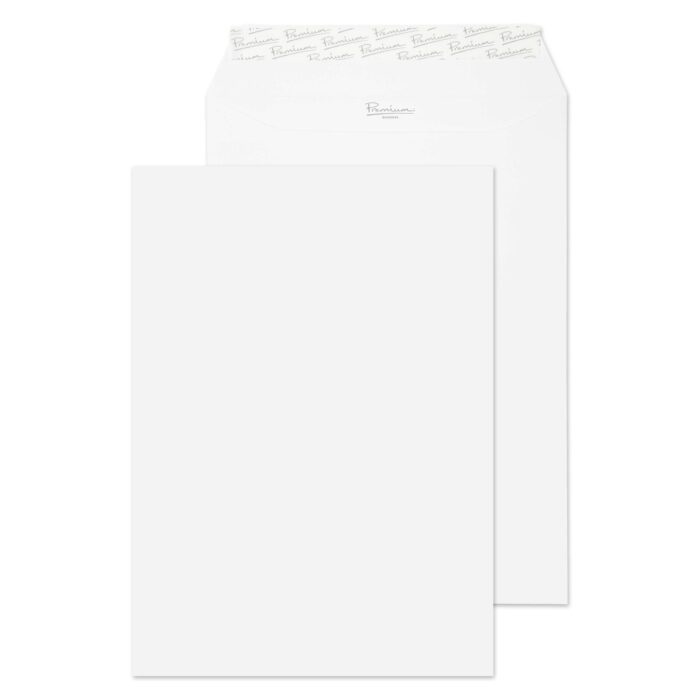 Blake Premium Business Ice White Wove Peel & Seal Pocket 324x229mm 120gsm Pack 20 Code 31653