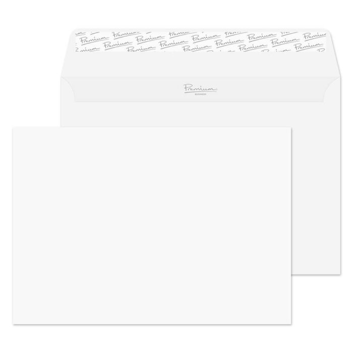 Blake Premium Business Ice White Wove Peel & Seal Wallet 162x229mm 120gsm Pack 500 Code 31707