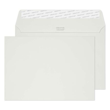 Blake Creative Colour French Grey Peel & Seal Wallet 162x229mm 120gsm Pack 500 Code 319